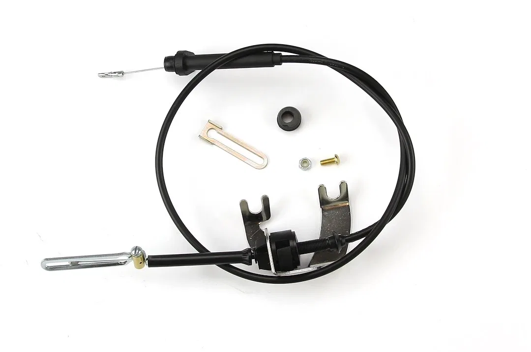 KD-2350U – LOKAR Auto Trans Kickdown Cable, For Use With TH350 Transmission Black Housing Stainless Steel Bracket